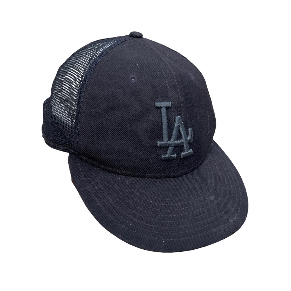 Los Angeles LA black Snapback baseball cap Trucker Hat Dodgers